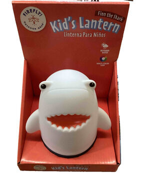 Kids Shark Lantern Night Light Firefly Outdoor Camping Light LED Battery